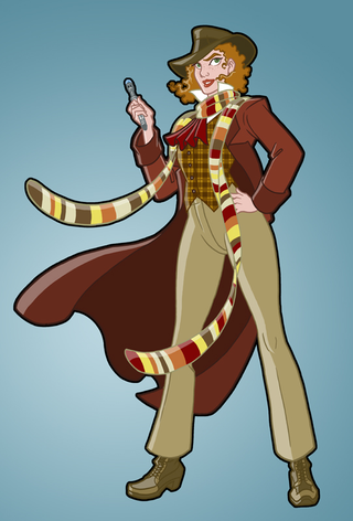 Illustration for article titled Doctor Who's Amy Pond goes gorgeously Art Nouveau!